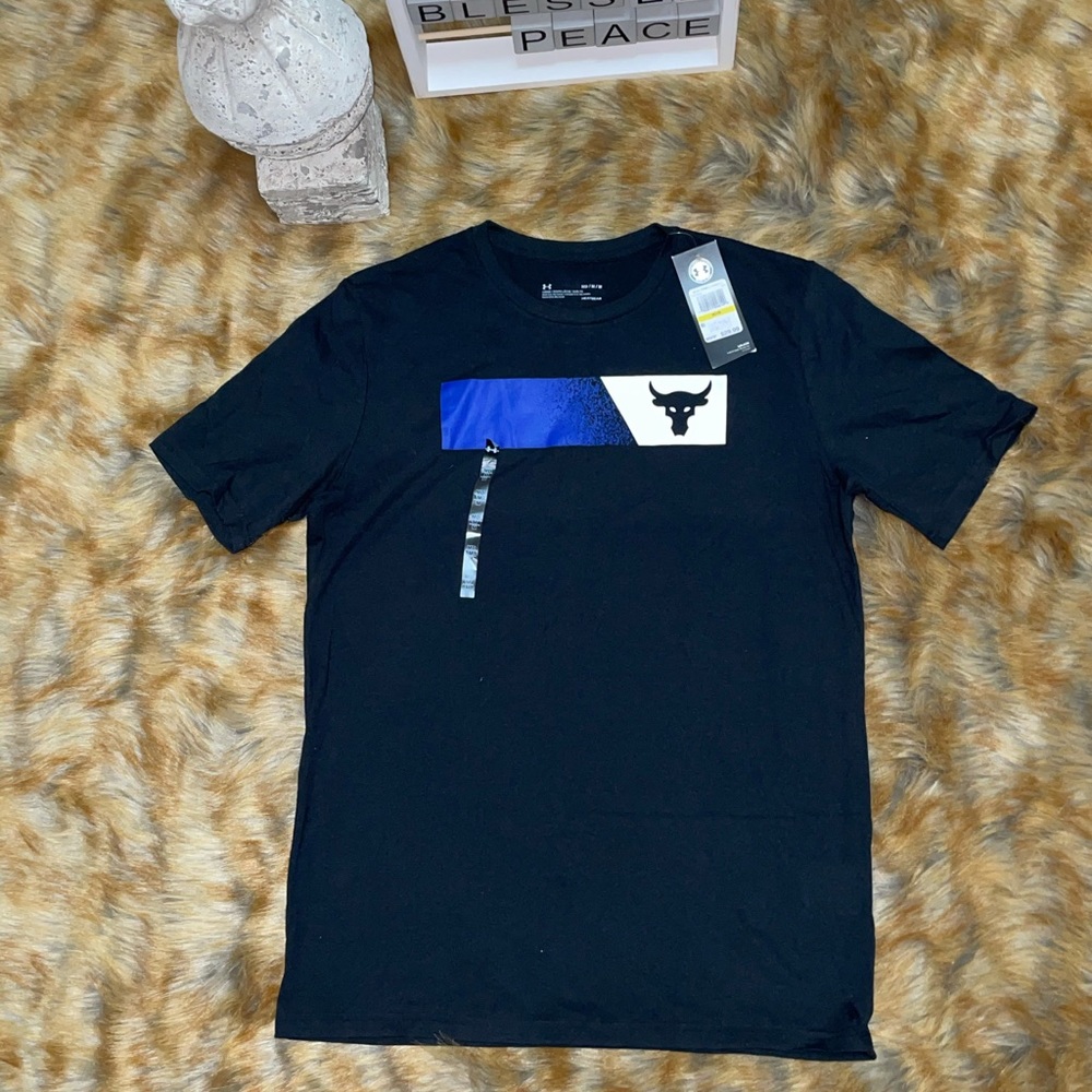 New! UnderArmour Project Rock Logo T-shirt